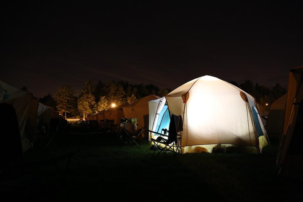 Comfy Campers at Cycle Adirondacks