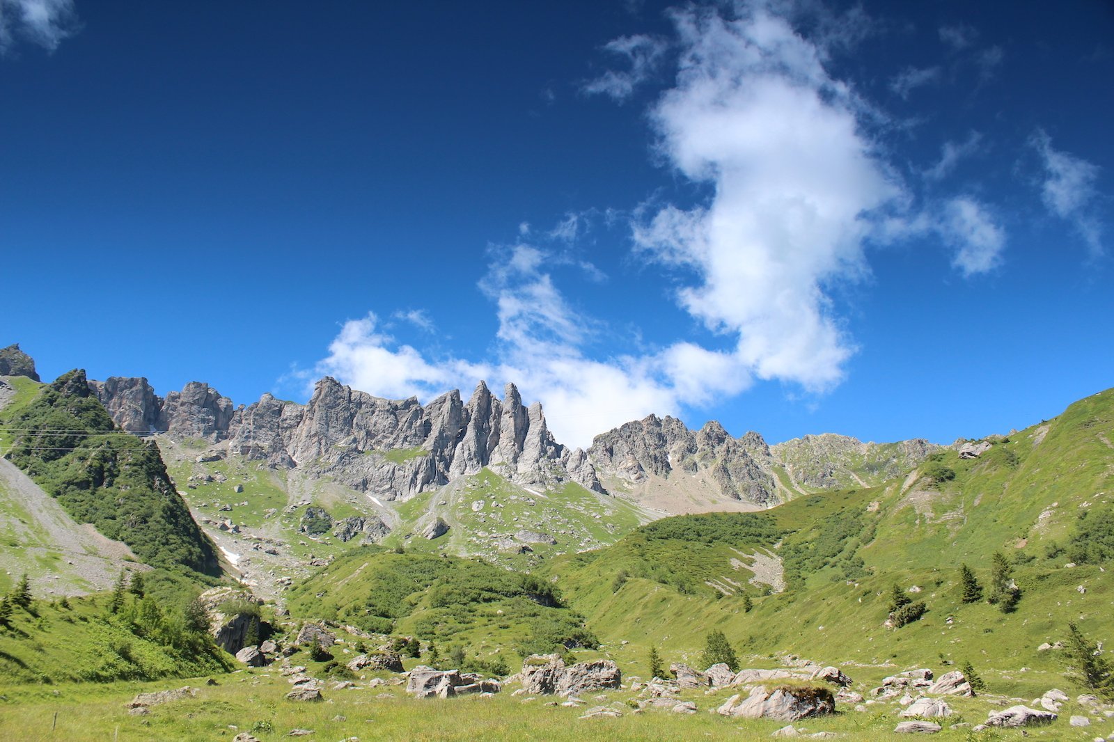 Day 1 of the Tour du Mont Blanc - Pure Adirondacks