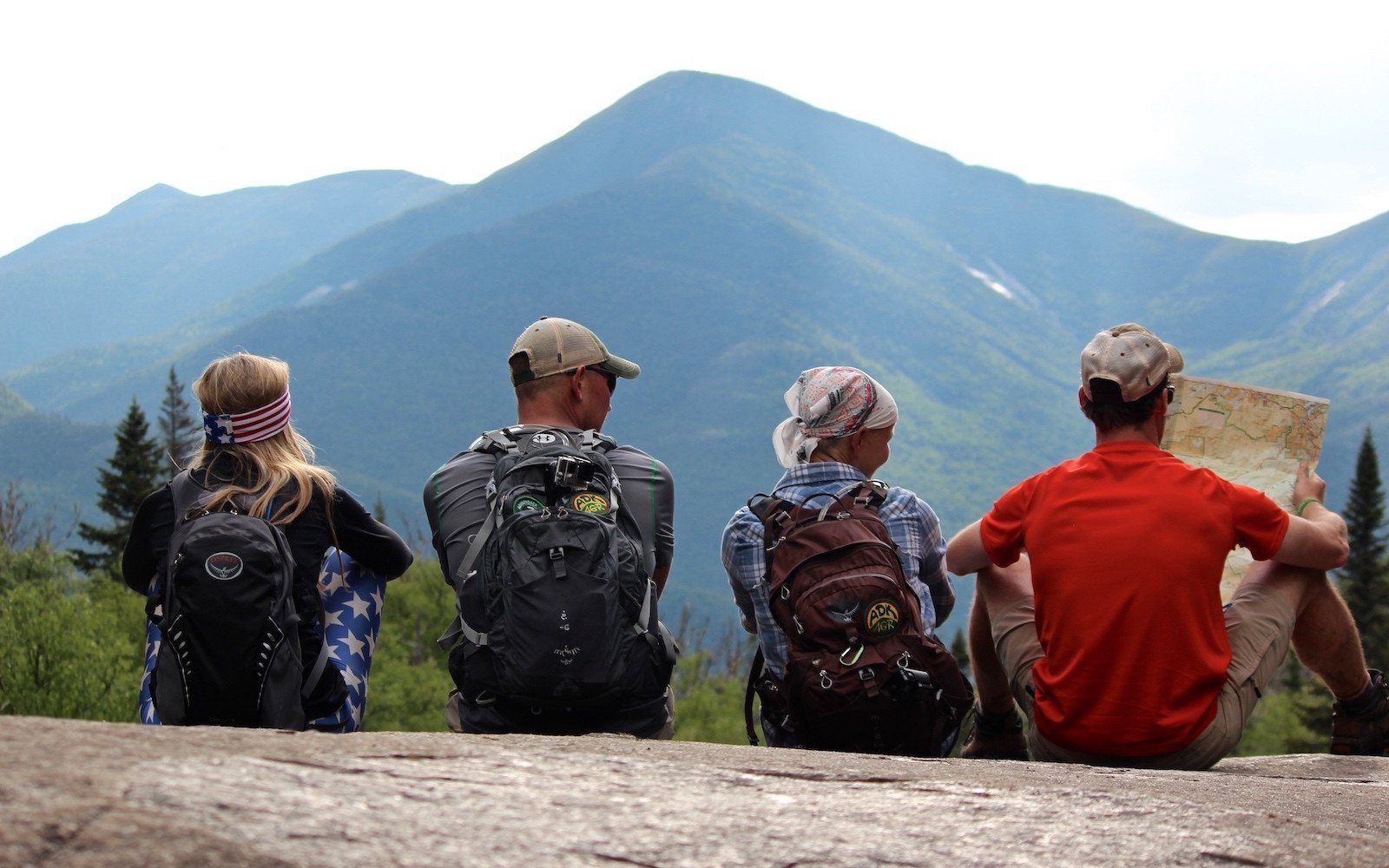 Gray Peak, Mount Skylight and Mount Marcy - Pure Adirondacks