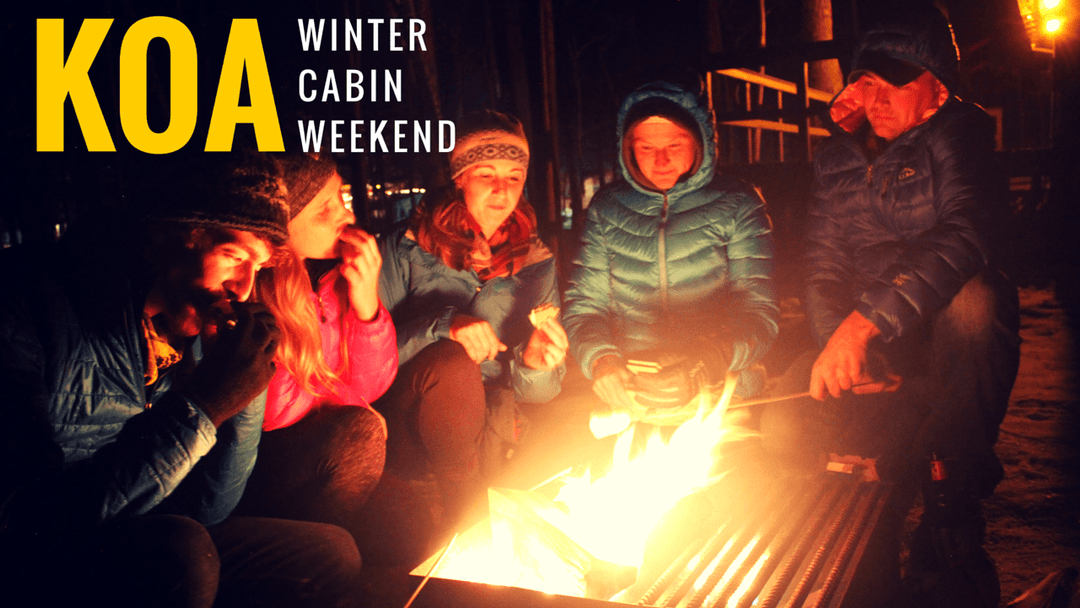 KOA Campground Winter Weekend Adventure