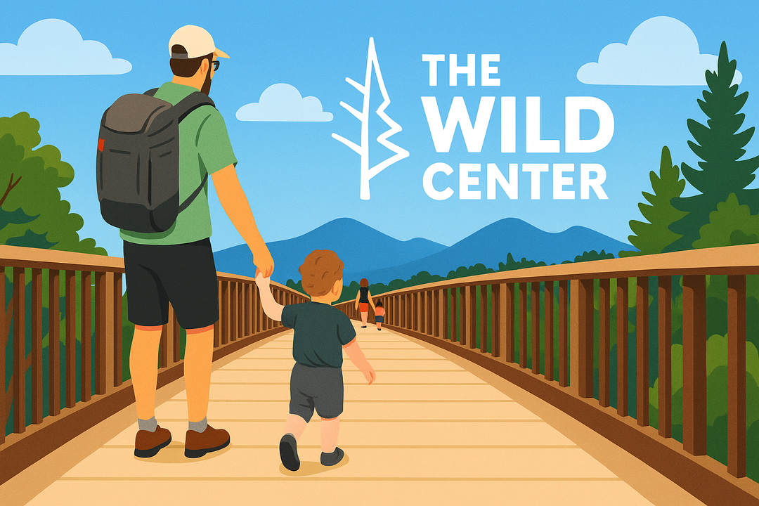 A Day of Discovery at The Wild Center with our Toddler