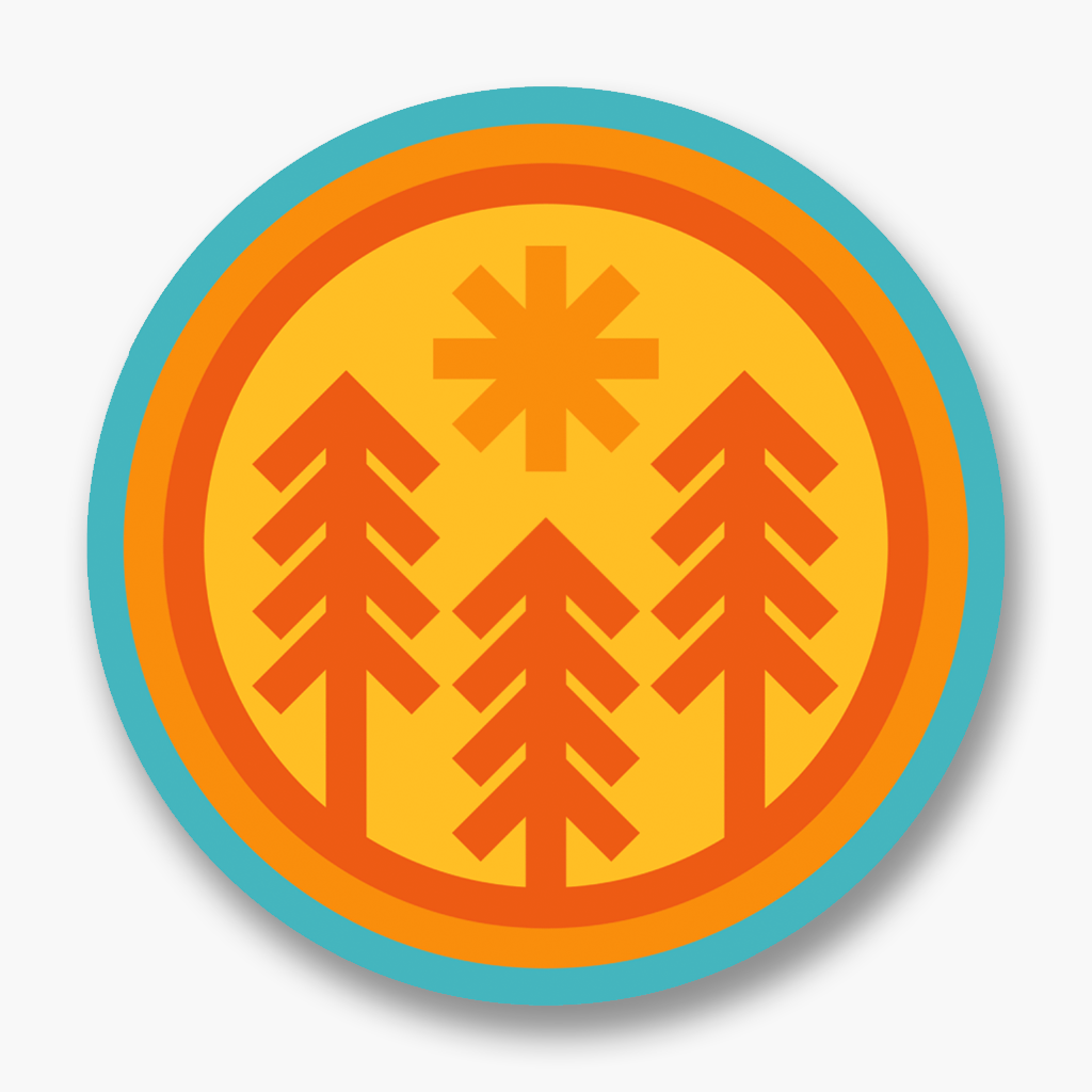 Sticker: Forest Sun