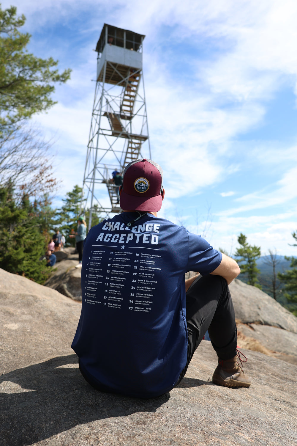 ADK Fire Tower Performance Tee