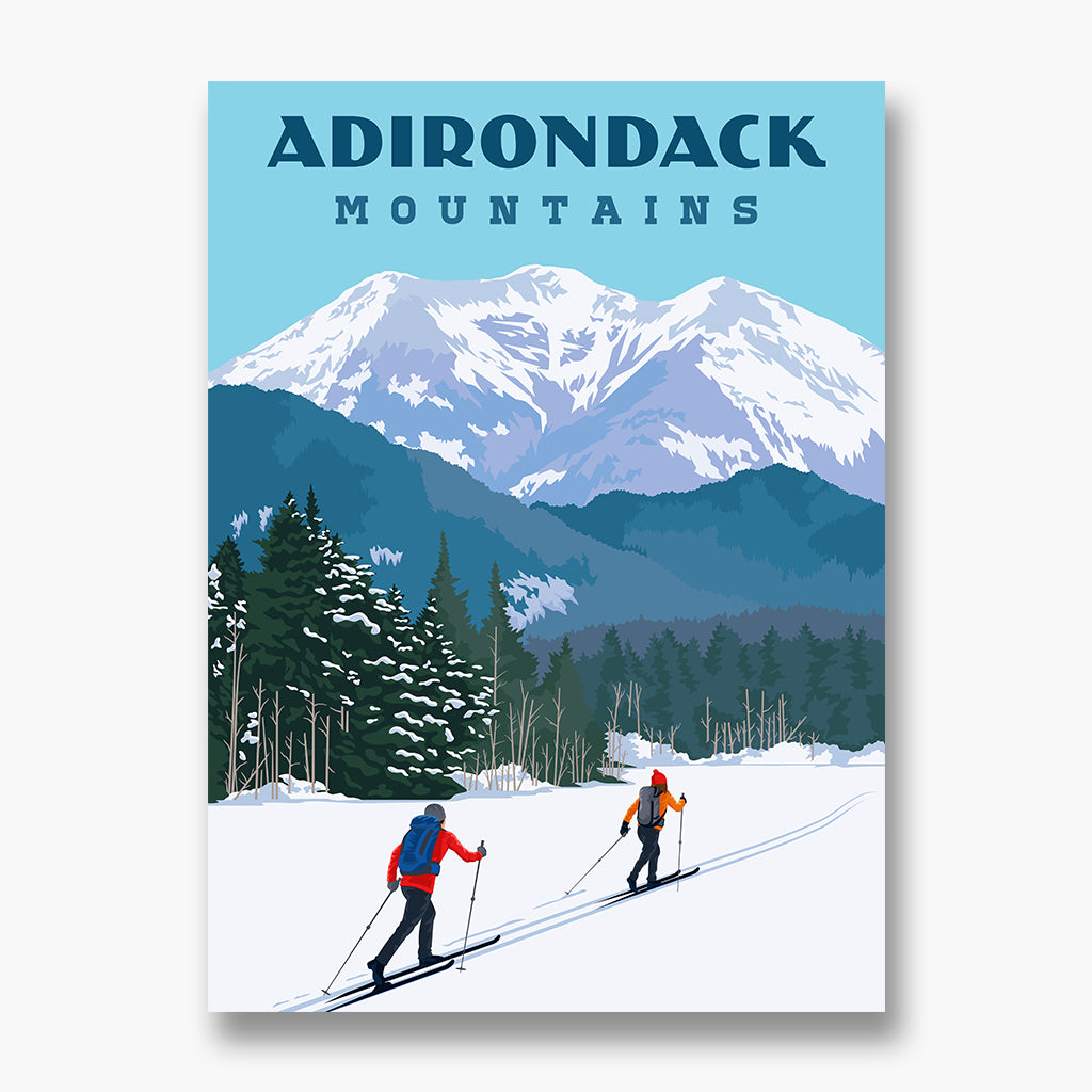 Sticker: Ski Touring the ADK
