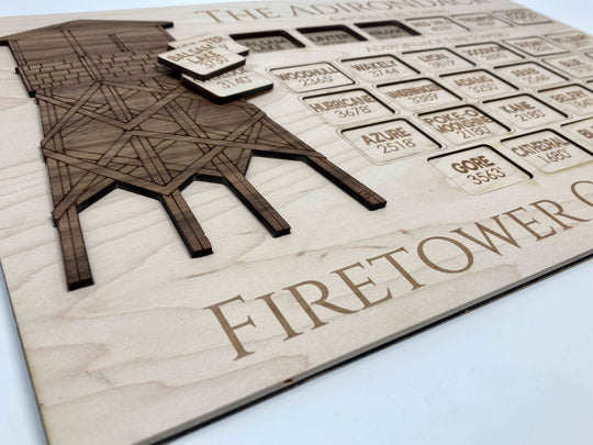 Adirondack Fire Tower Challenge Tracker