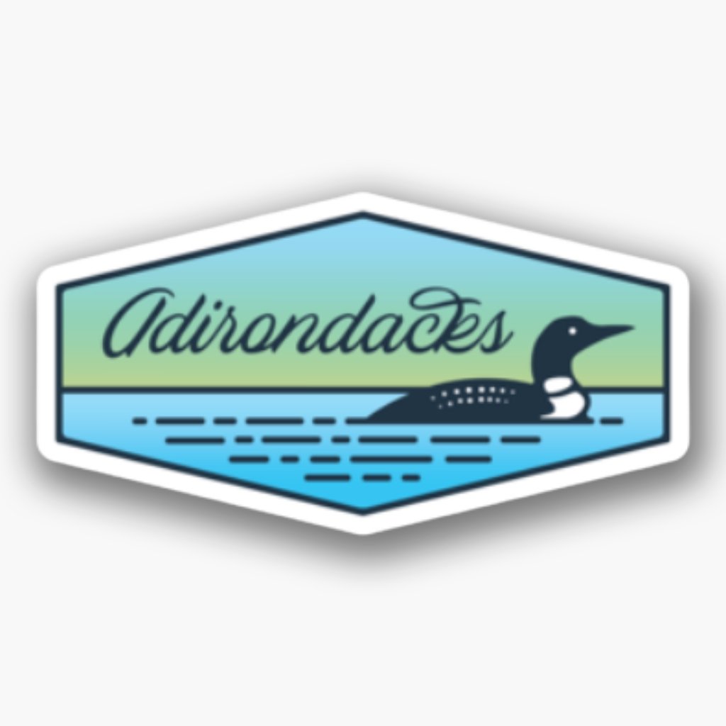 Sticker: The Loon - Pure Adirondacks