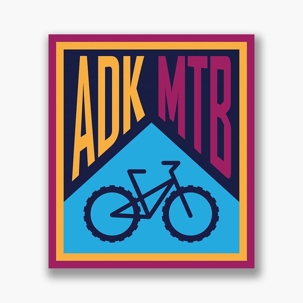Sticker: ADK MTB #2 - Pure Adirondacks