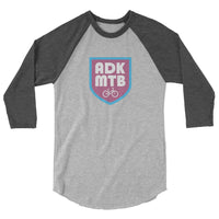 Adirondack MTB | Freeride Raglan 3/4 Sleeve T-Shirt