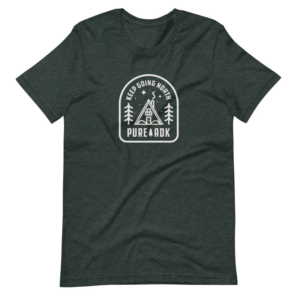 Cozy Cabin 50/50 Tee - Pure Adirondacks