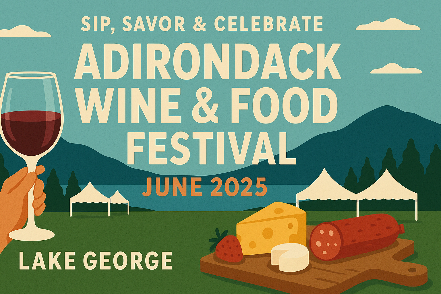 Sip, Savor & Celebrate at the Adirondack Wine & Food Festival – June 2025