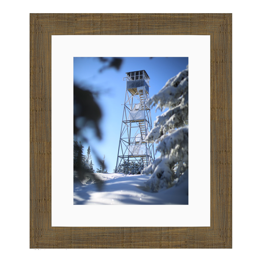 Blue Mt. Fire Tower | Premium Fine Art Print