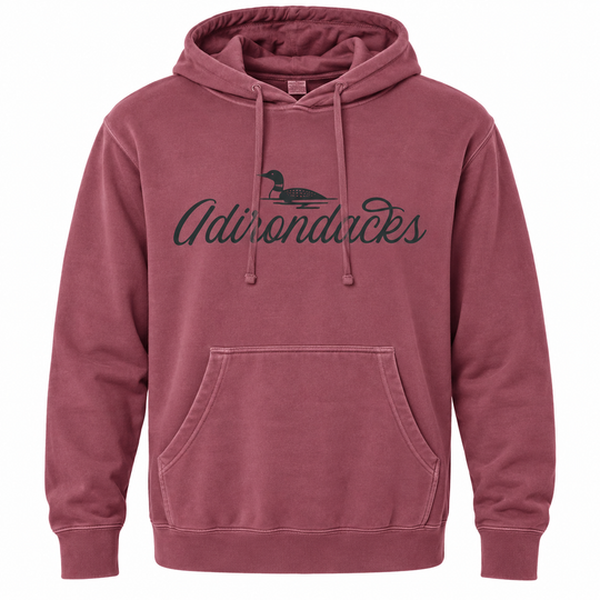 Lakeside Loon Hooded Sweatshirt