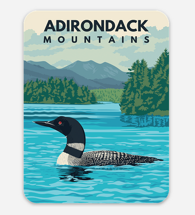 Sticker: ADK Loon
