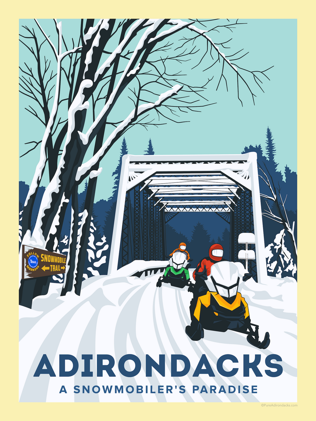 Poster | Snowmobiler's Paradise