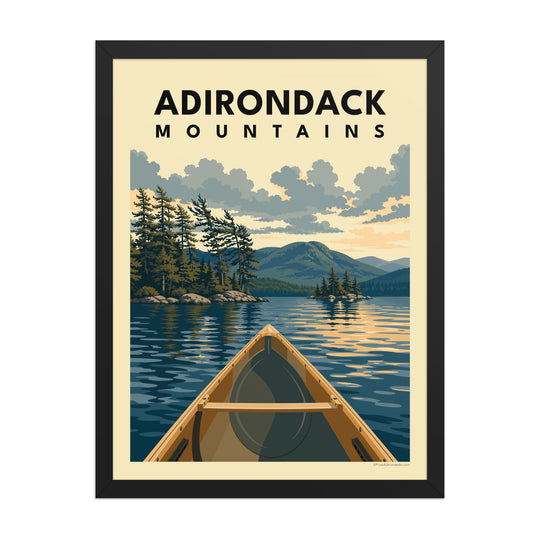 Poster | Adirondack Canoeing