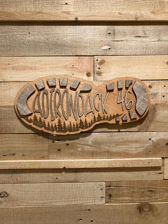 Adirondack 46 Hiking Boot Wall Art