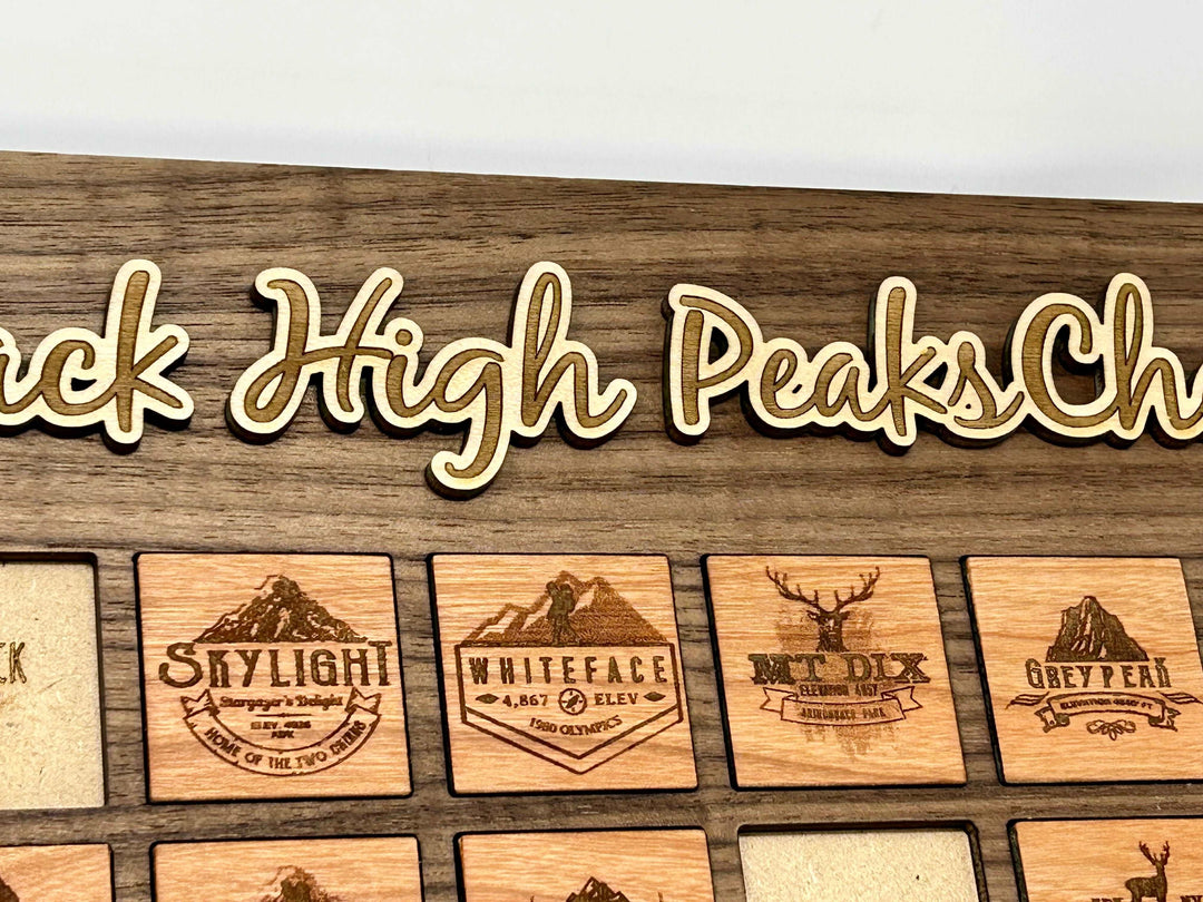 Adirondack Mountains 46er Club High Peaks Hiking Challenge Collectors Edition Tracker | ADK 46er High Peaks Challenge