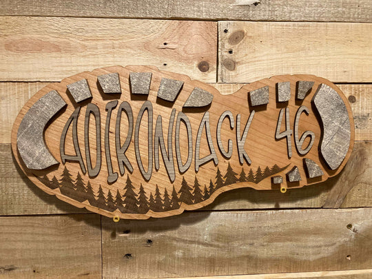 Adirondack 46 Hiking Boot Wall Art