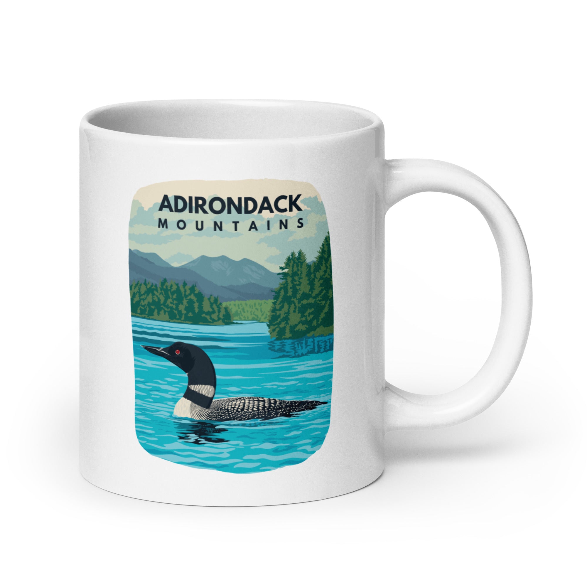 Mug | Adirondack Loon – Pure Adirondacks