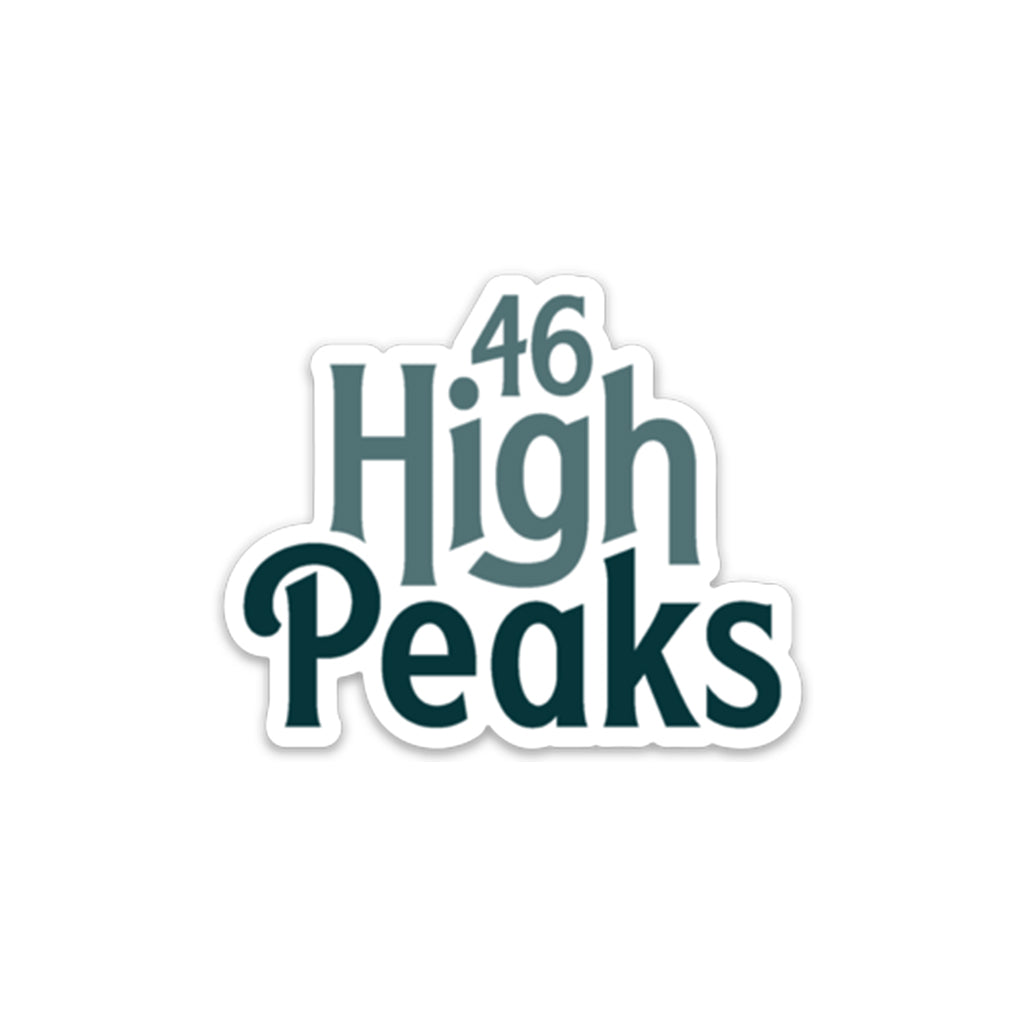 46 High Peaks Sticker - Pure Adirondacks