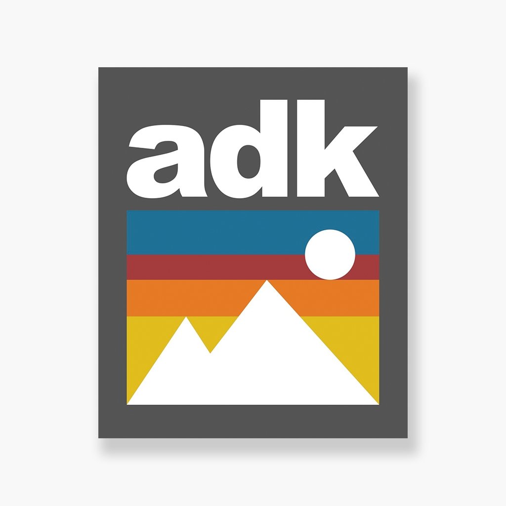 Alpine Sticker - Pure Adirondacks