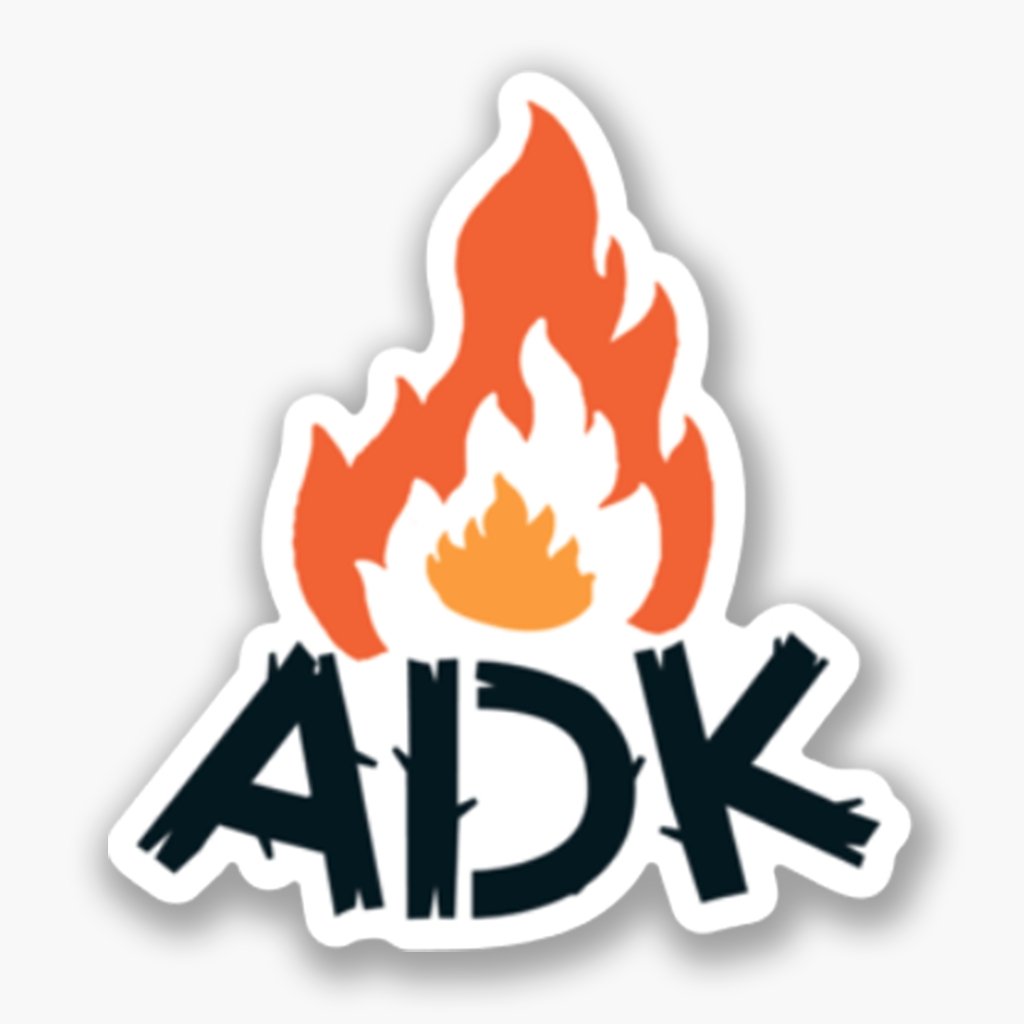 Sticker: The Firepit - Pure Adirondacks
