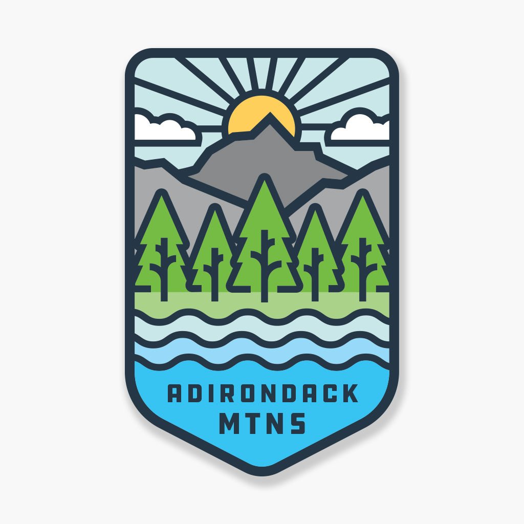 Sticker: The Vista Badge - Pure Adirondacks