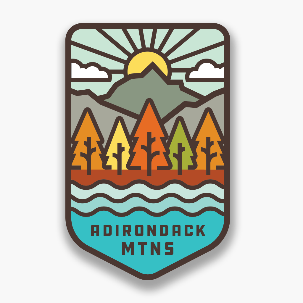 Sticker: Autumn Vista - Pure Adirondacks