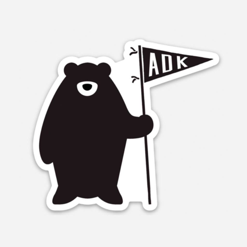 Sticker: ADK Bear - Pure Adirondacks