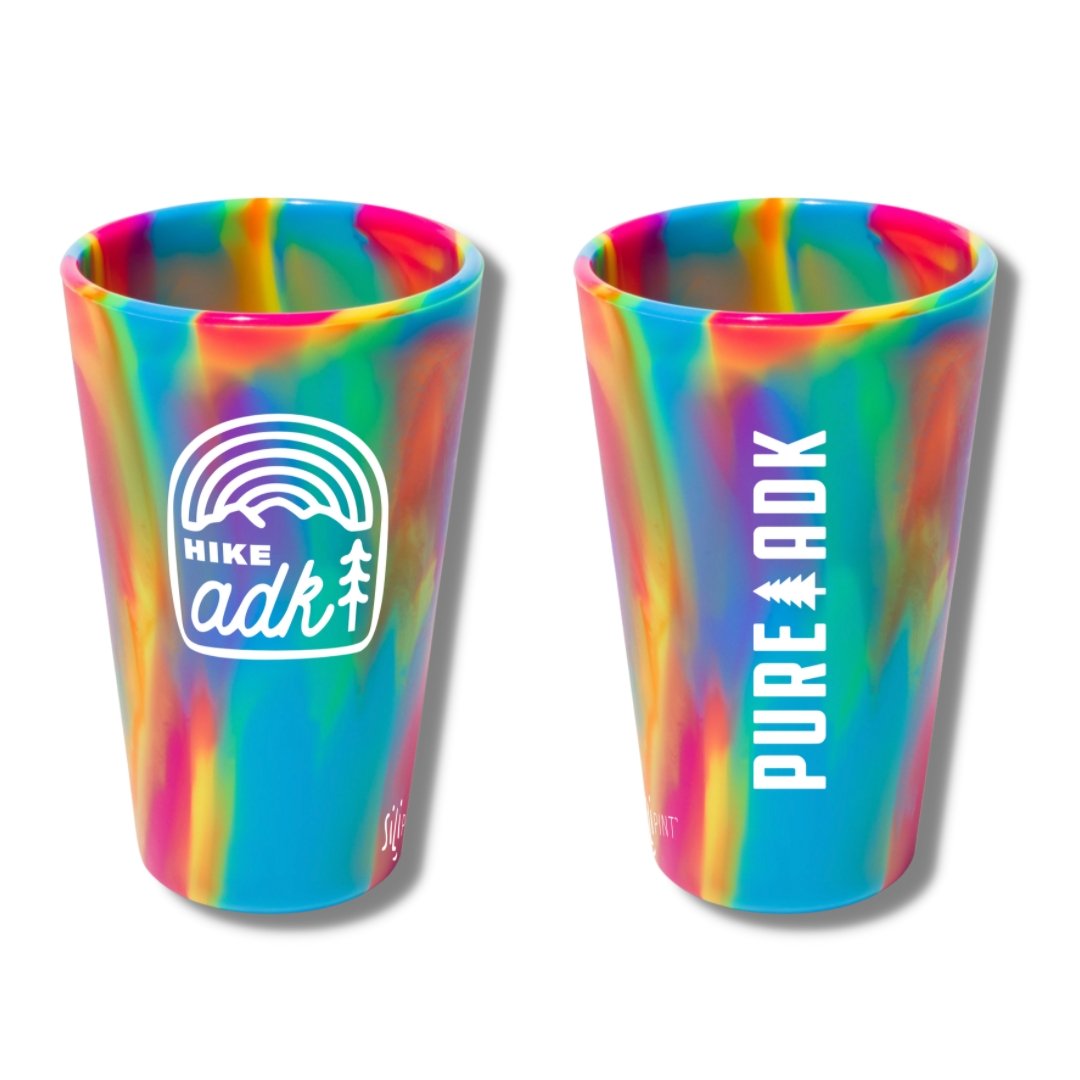 HikeADK Silicone Pint Cup (Hippie Hops) - Pure Adirondacks