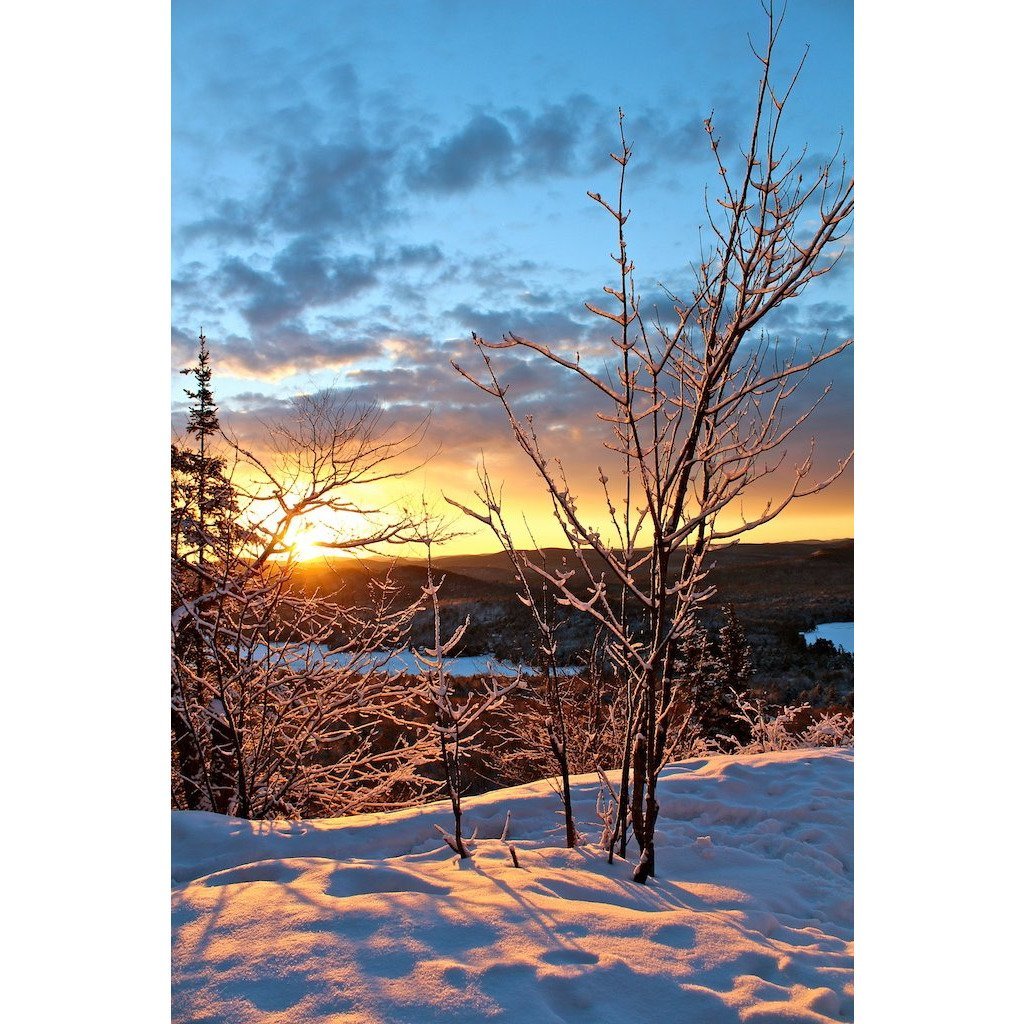 Photography Print | Winter Sunrise - Pure Adirondacks