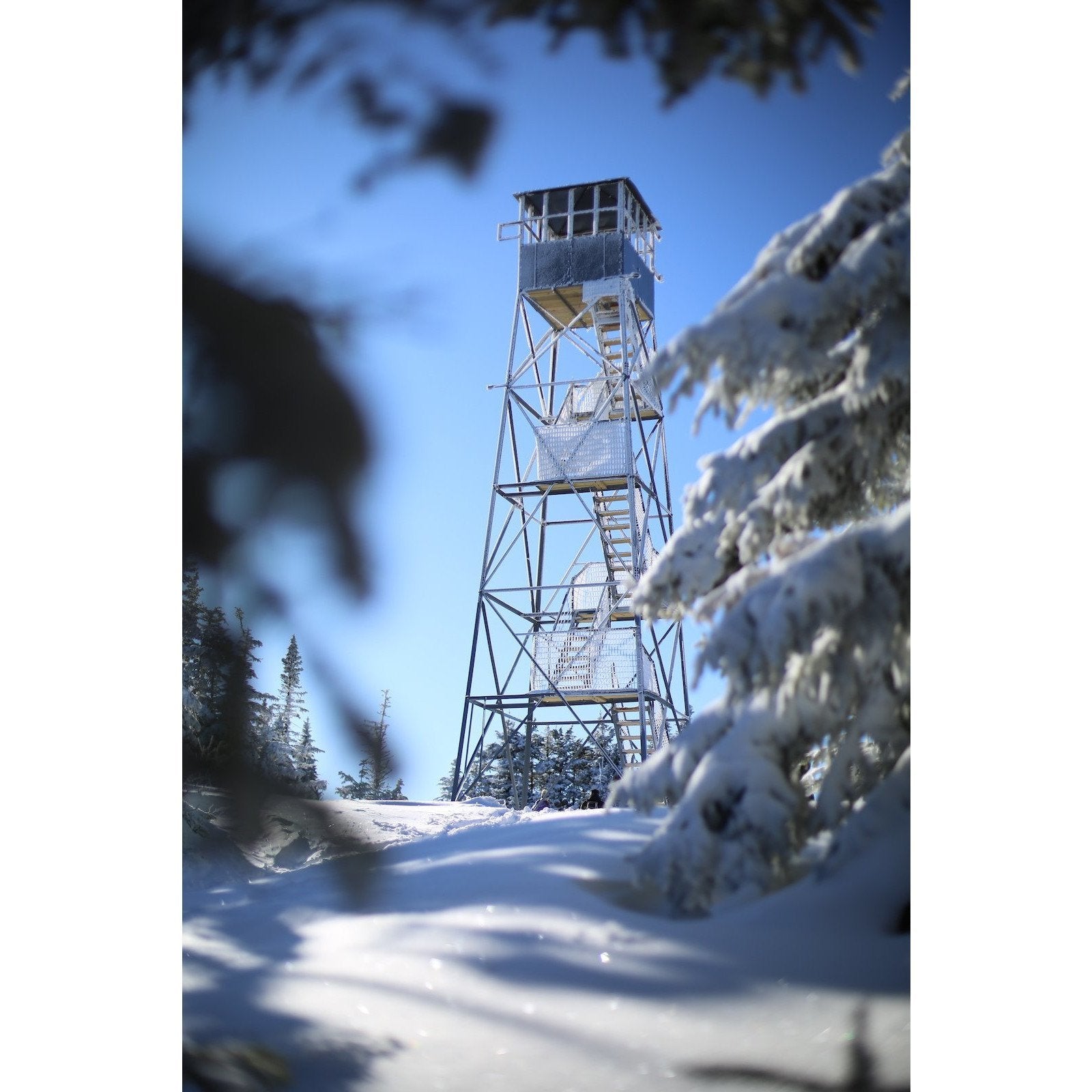 Photography Print | Blue Mt. Fire Tower - Pure Adirondacks