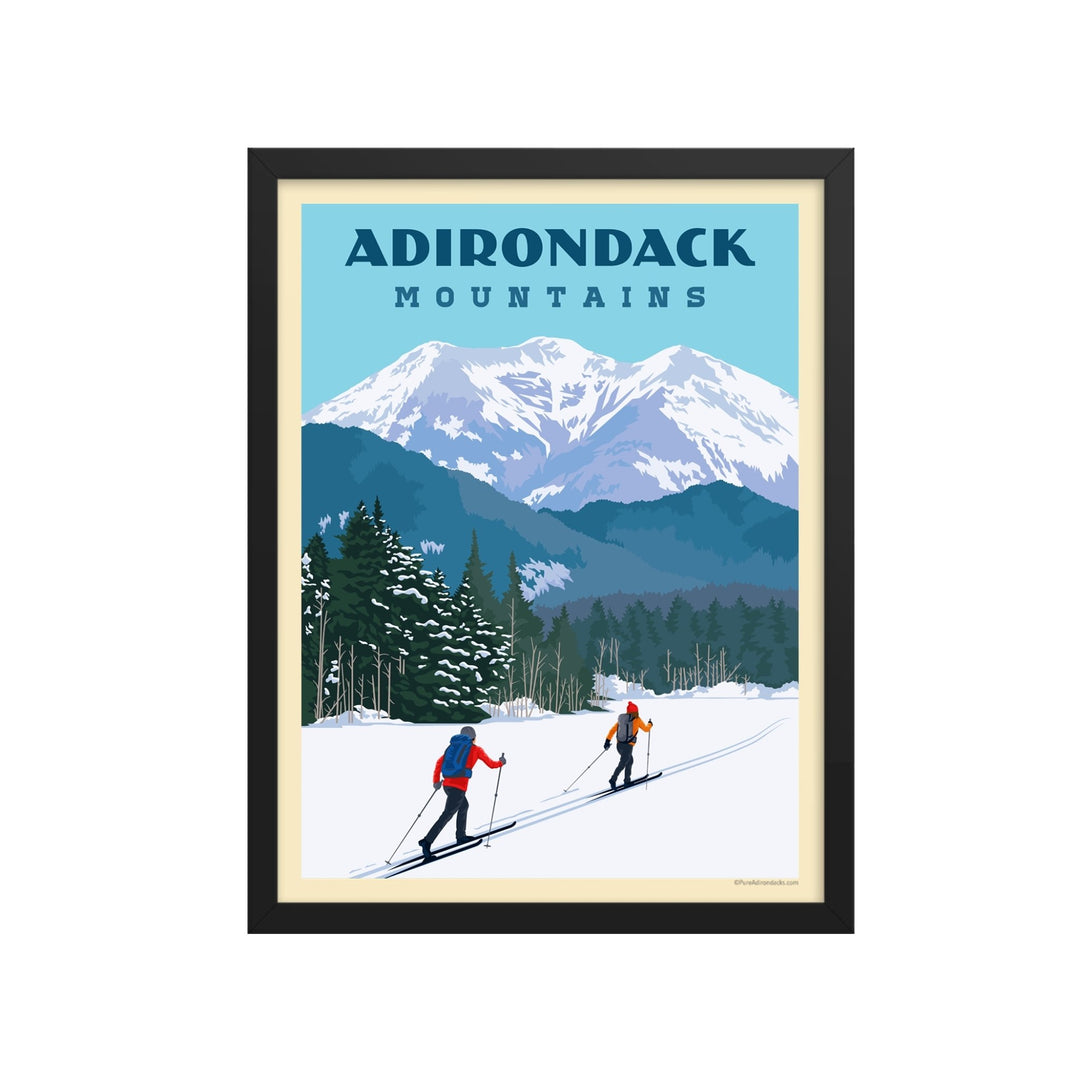 Poster | Ski Touring in the ADK - Pure Adirondacks
