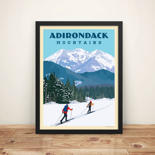 Poster | Ski Touring in the ADK - Pure Adirondacks