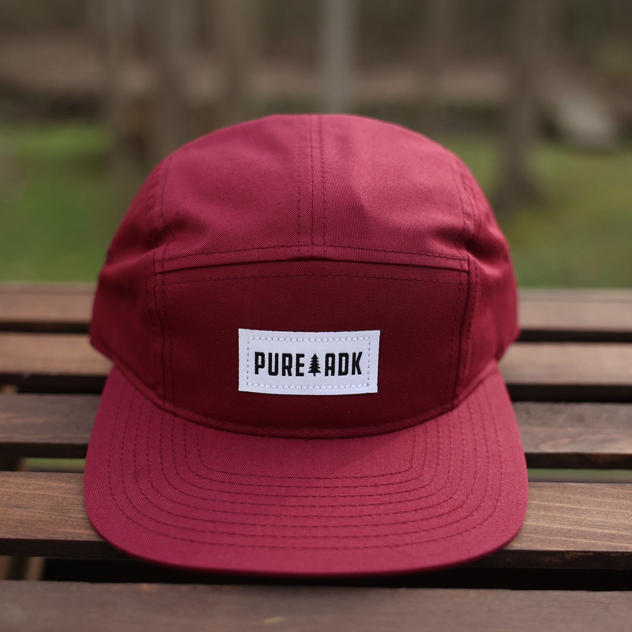 Placid 5-Panel Hat (Berry) - Pure Adirondacks