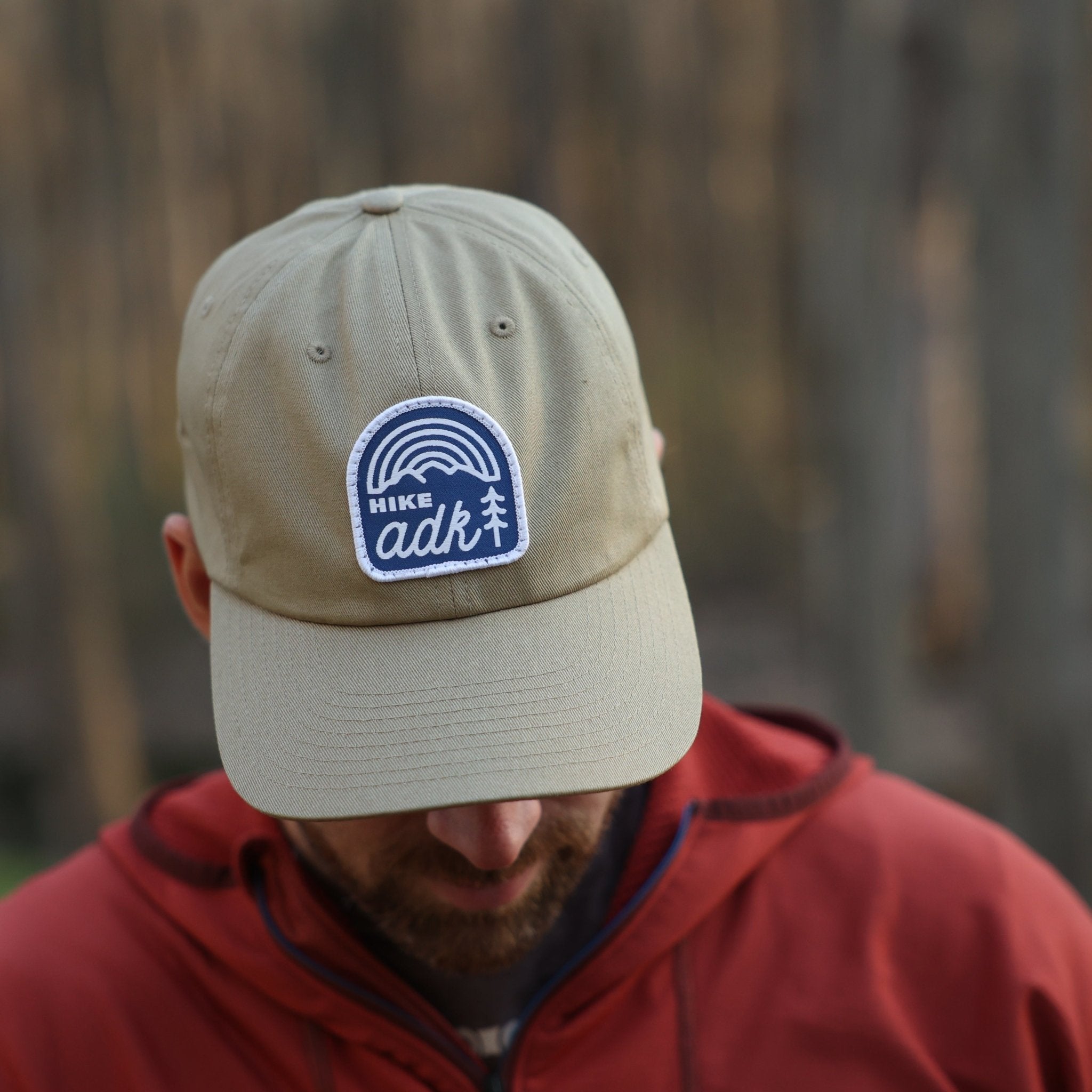 HikeADK Strapback Hat (Driftwood) - Pure Adirondacks