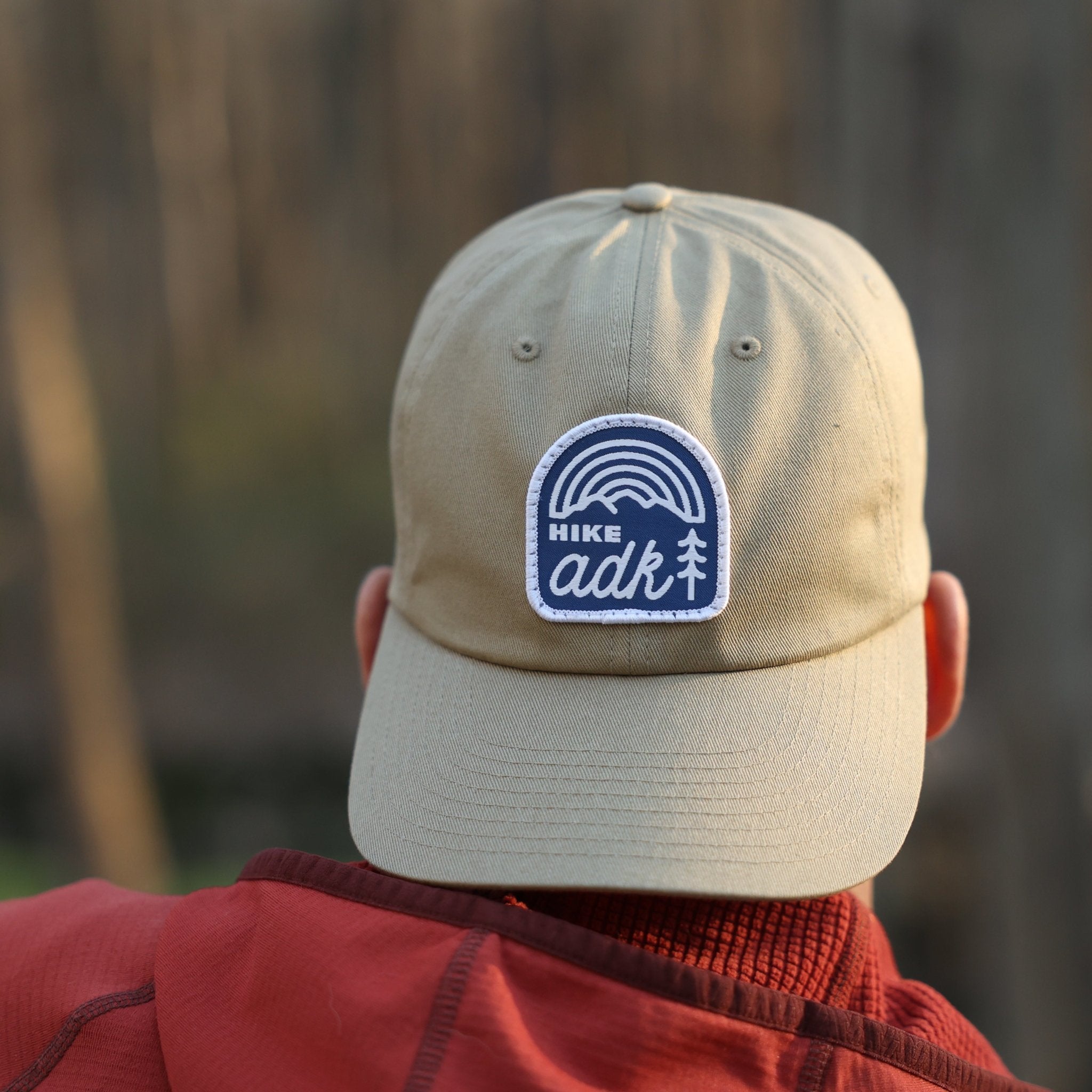 HikeADK Strapback Hat (Driftwood) - Pure Adirondacks