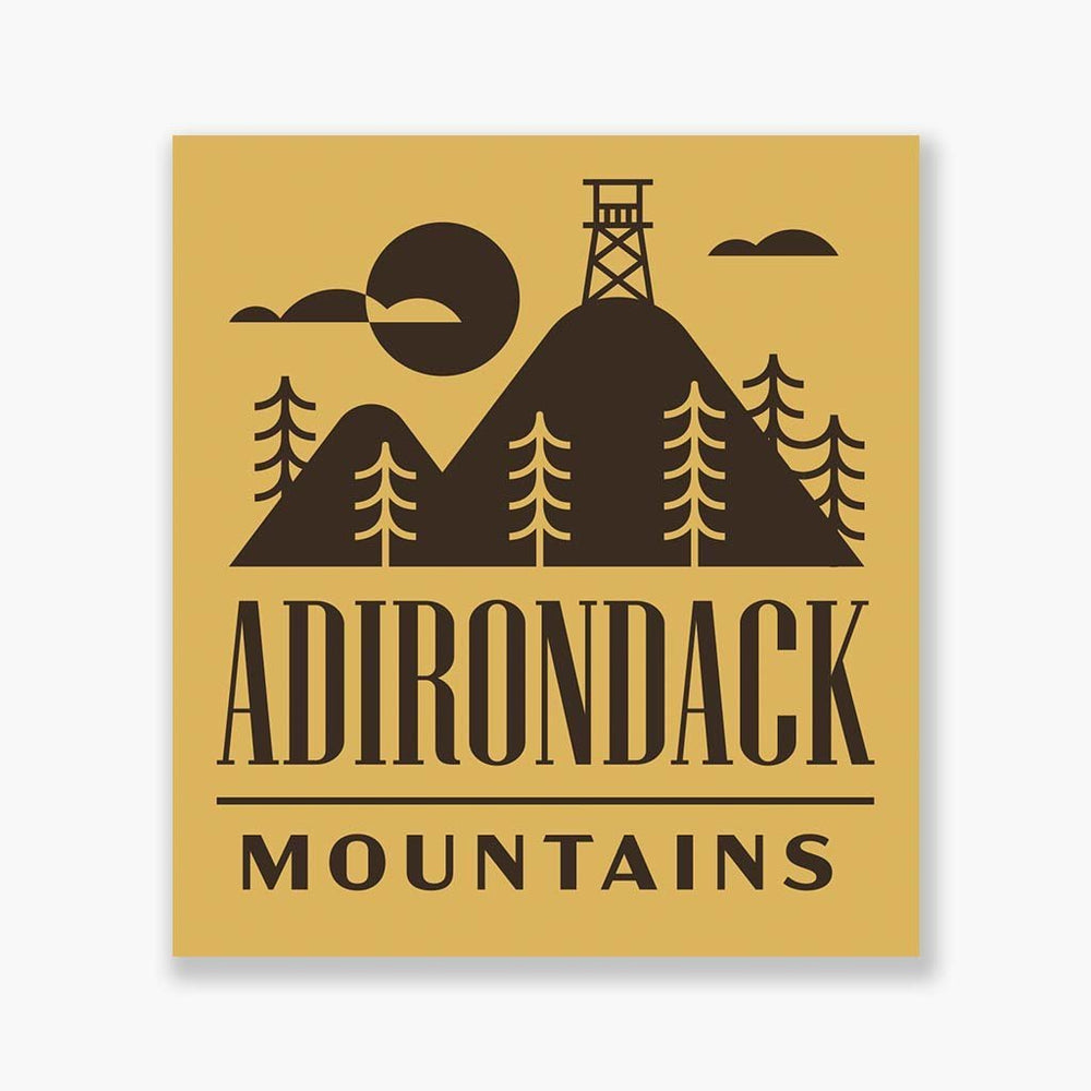 Adirondack Landscape Sticker - Pure Adirondacks