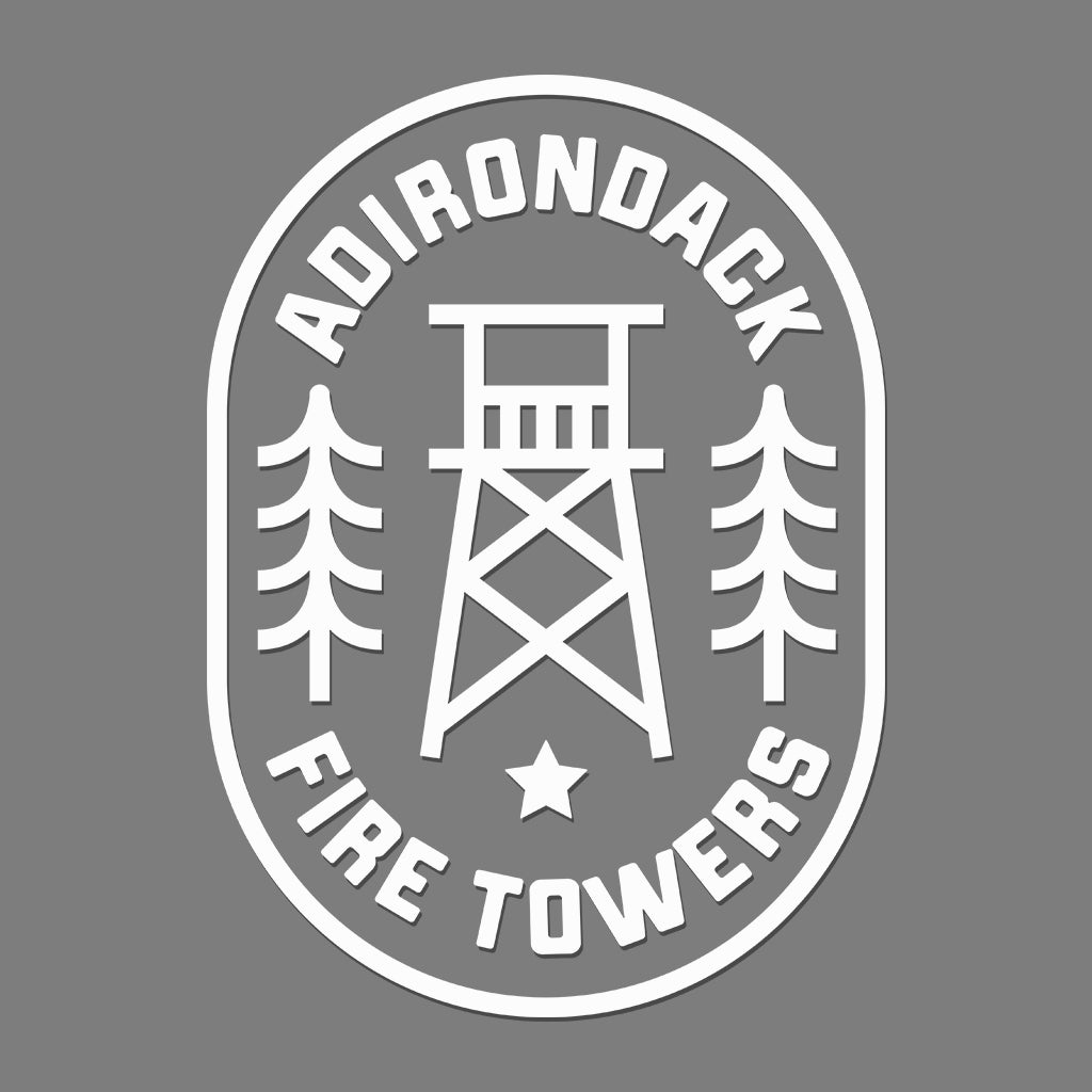 Transfer Sticker: ADK Fire Towers - Pure Adirondacks