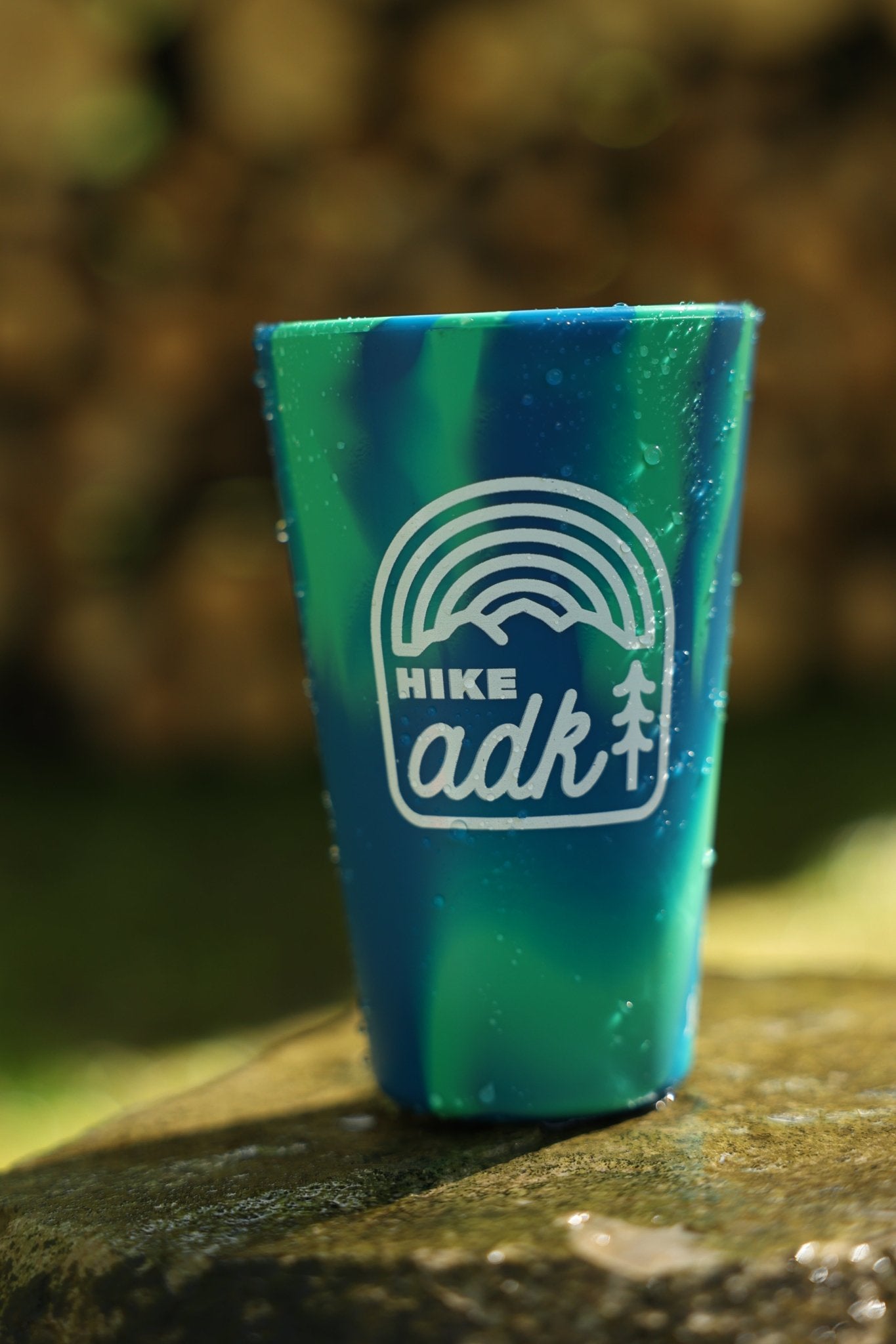HikeADK Silicone Pint Cup (Headwaters) - Pure Adirondacks