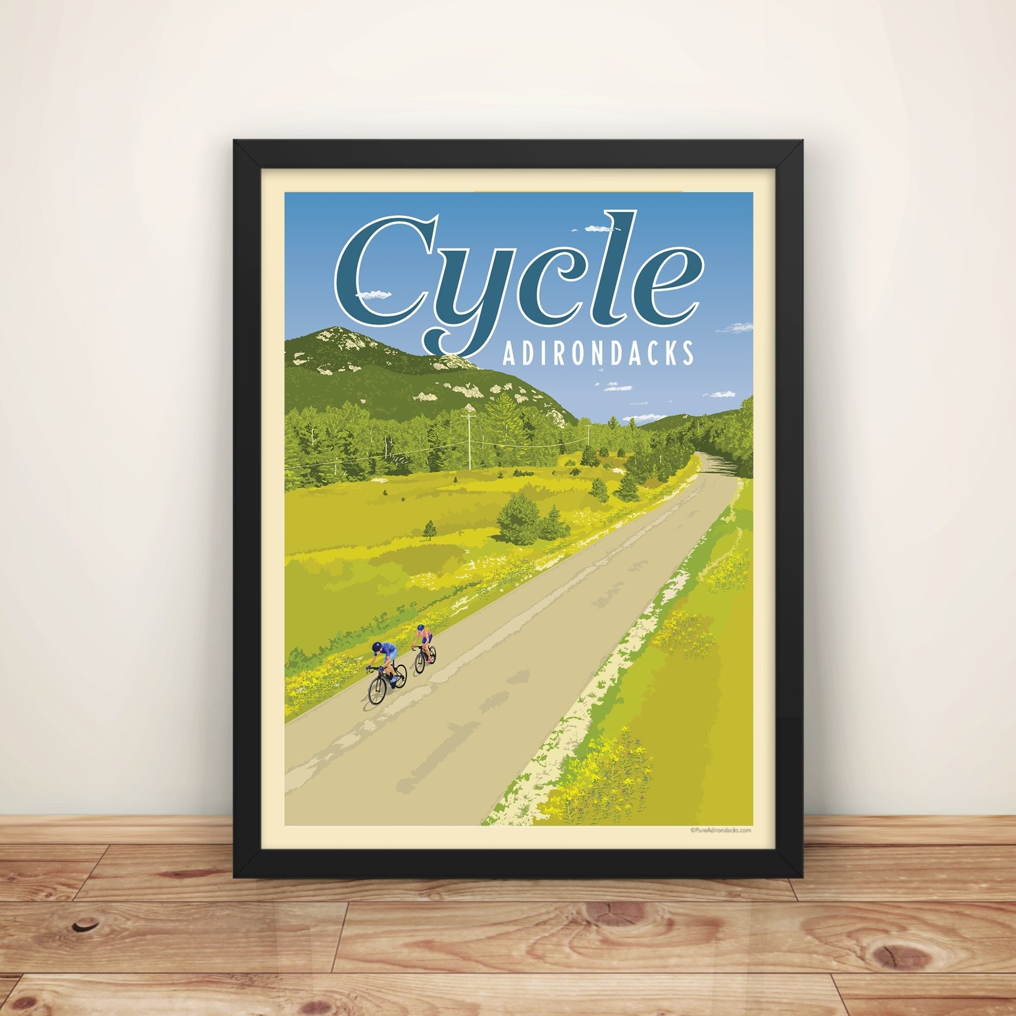 Poster | Cycling the Adirondacks - Pure Adirondacks