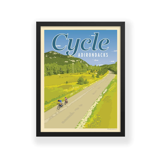 Poster | Cycling the Adirondacks - Pure Adirondacks