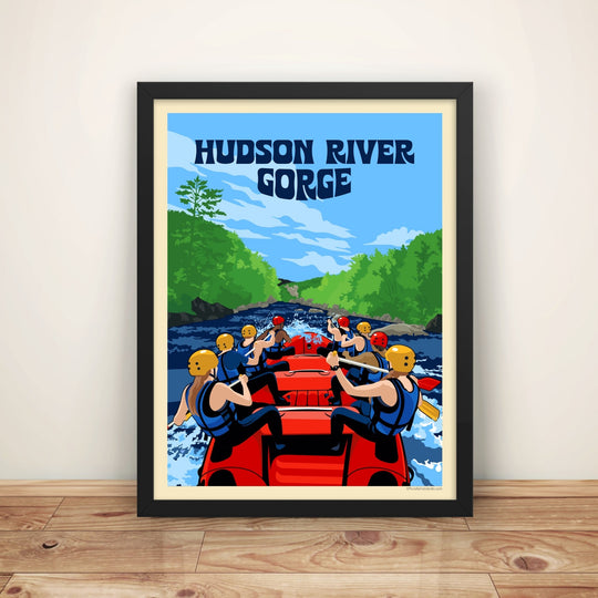 Poster | Rafting the Hudson River - Pure Adirondacks