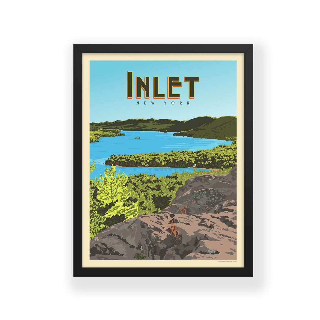 Poster | Inlet, NY - Pure Adirondacks
