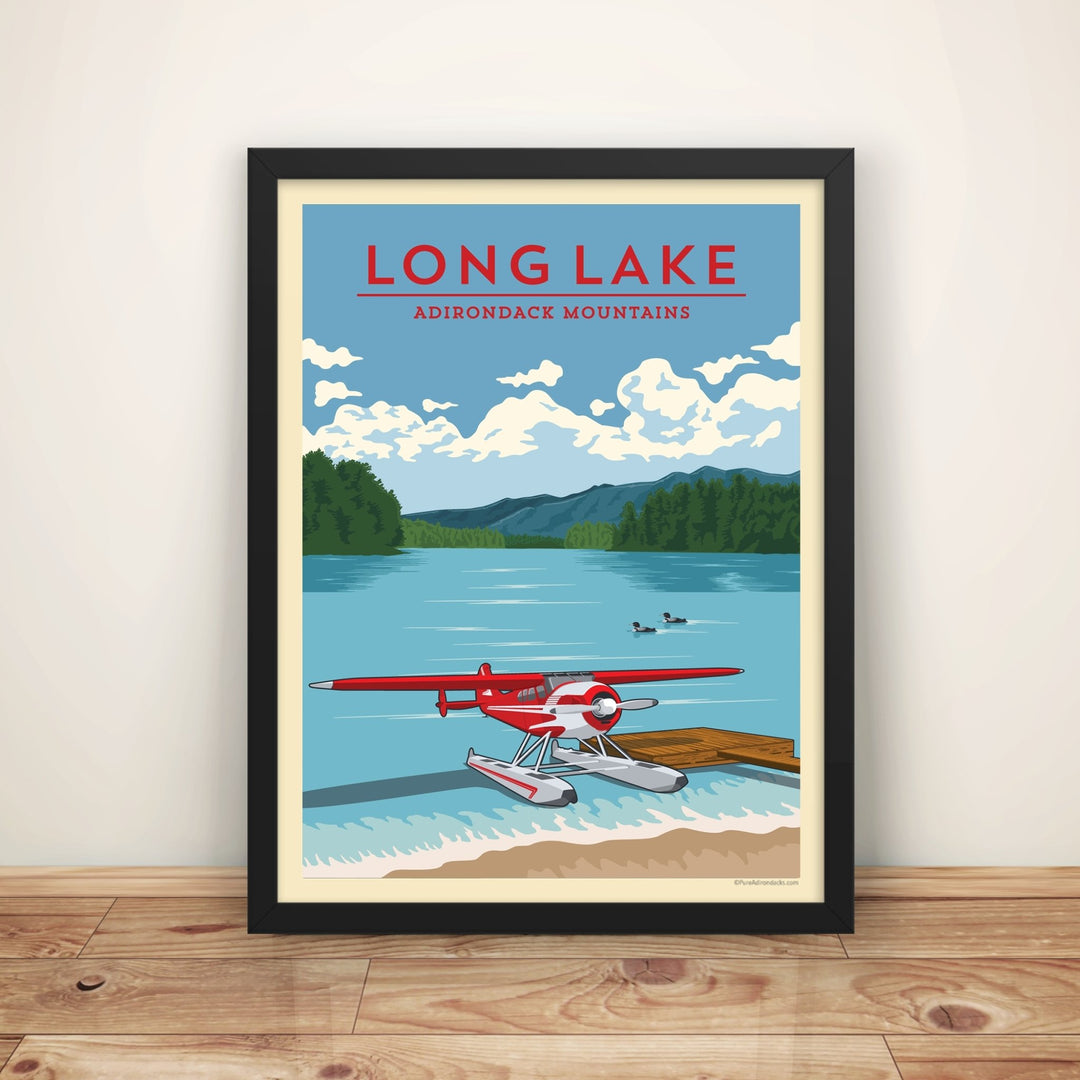Poster | Long Lake, NY - Pure Adirondacks