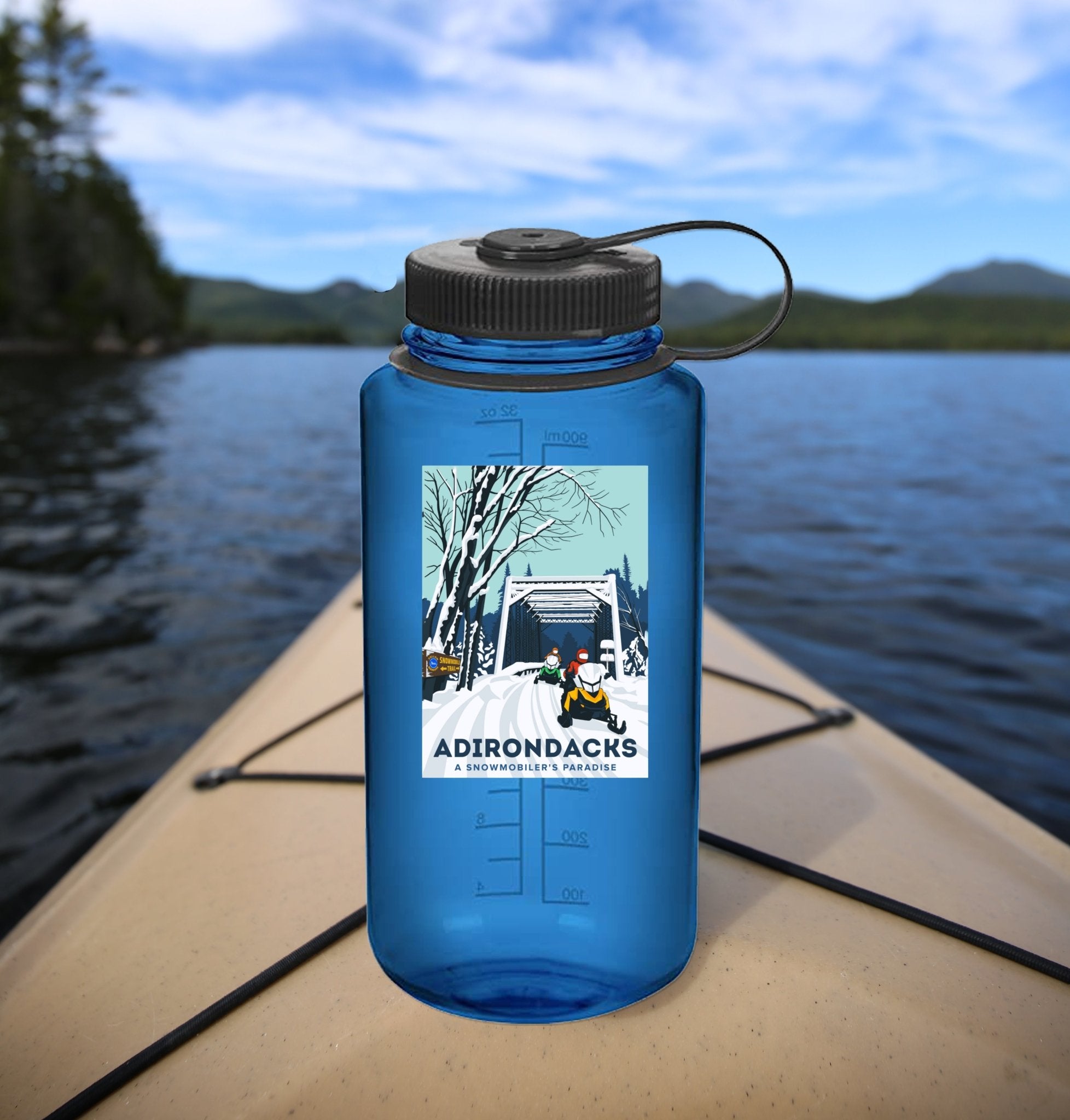 Sticker: Snowmobiler's Paradise - Pure Adirondacks