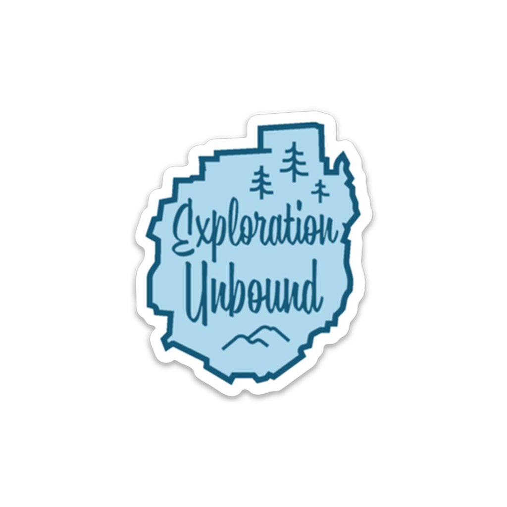 The "Blue Line" Sticker - Pure Adirondacks