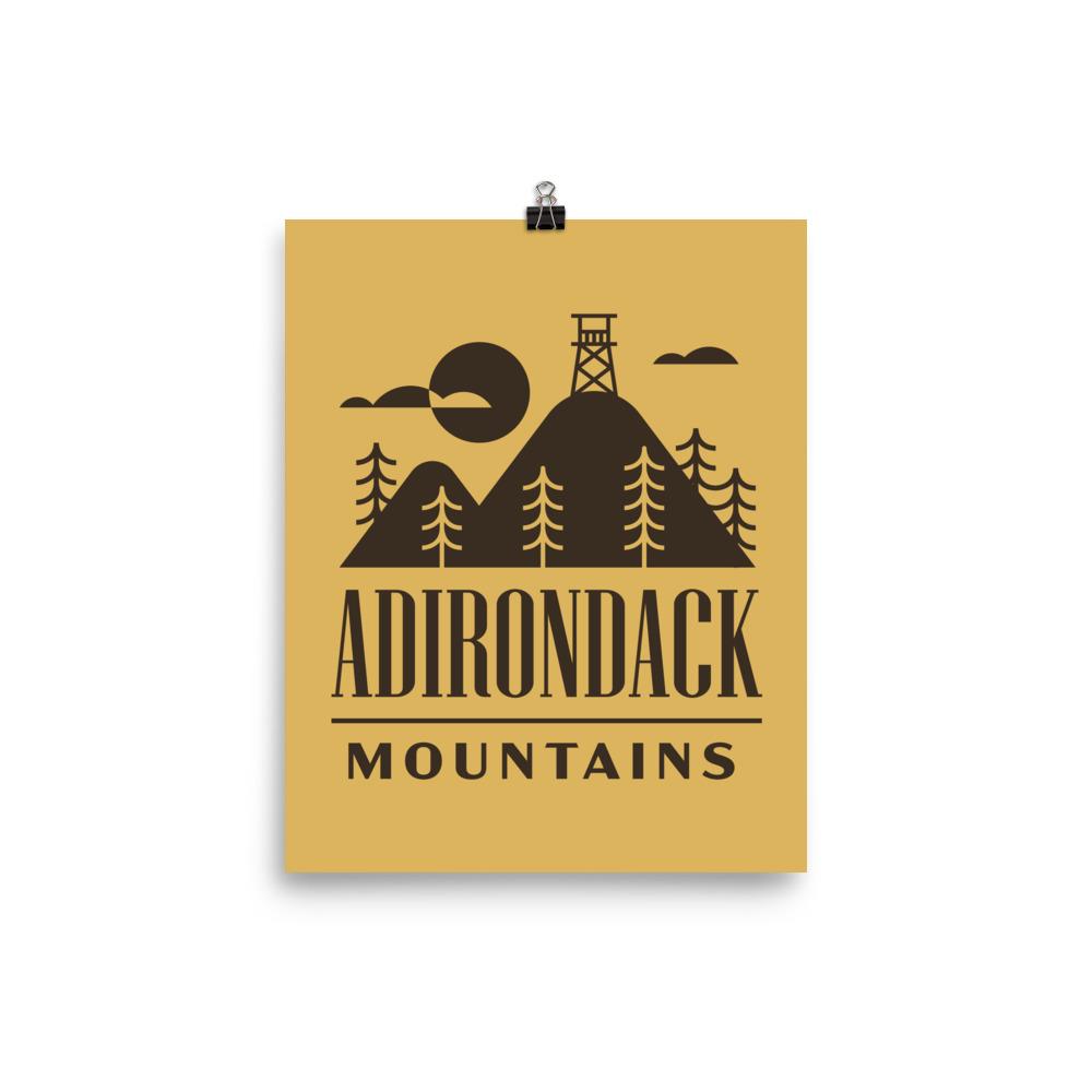 Primitive Poster - Pure Adirondacks