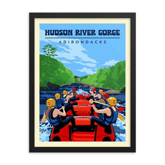 Poster | Rafting the Hudson River